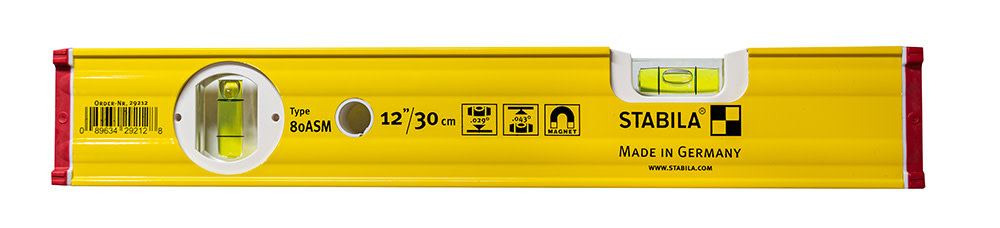 Stabila Spirit Level Type 80 ASM 12