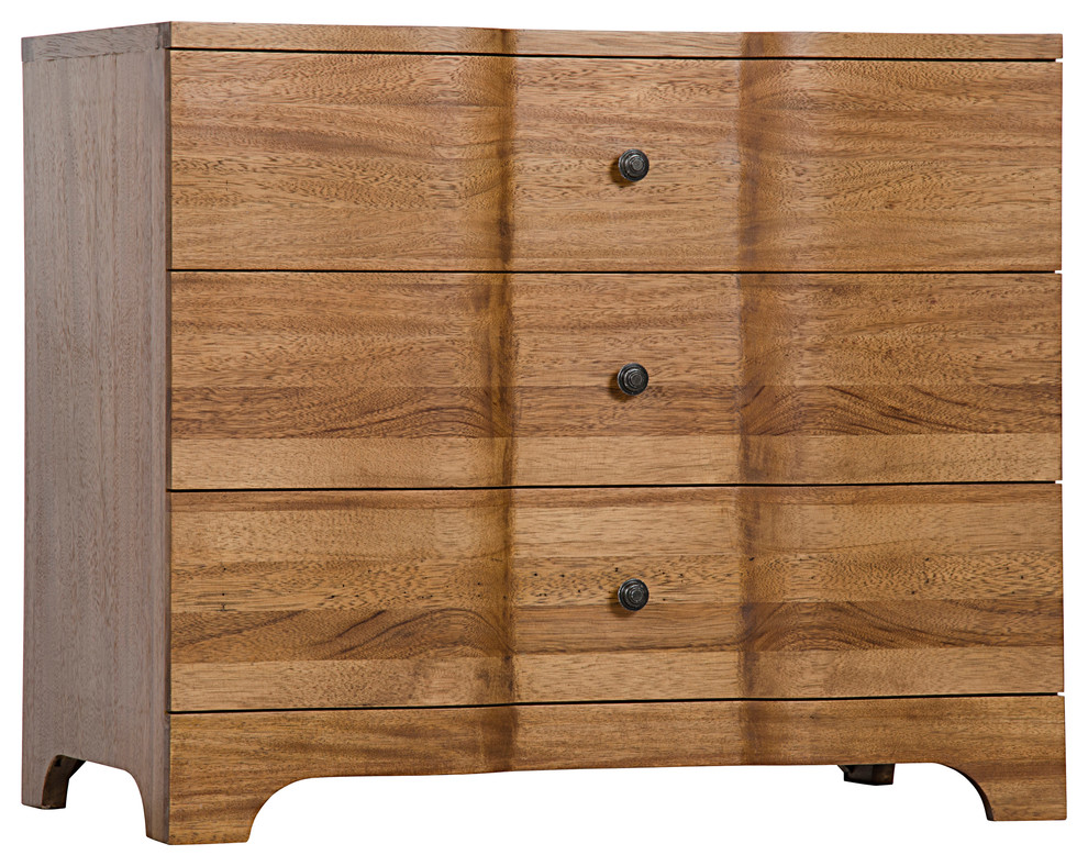 Claudie Chest  Dark Walnut   Transitional   Accent Chests And Cabinets   by HedgeApple  Houzz