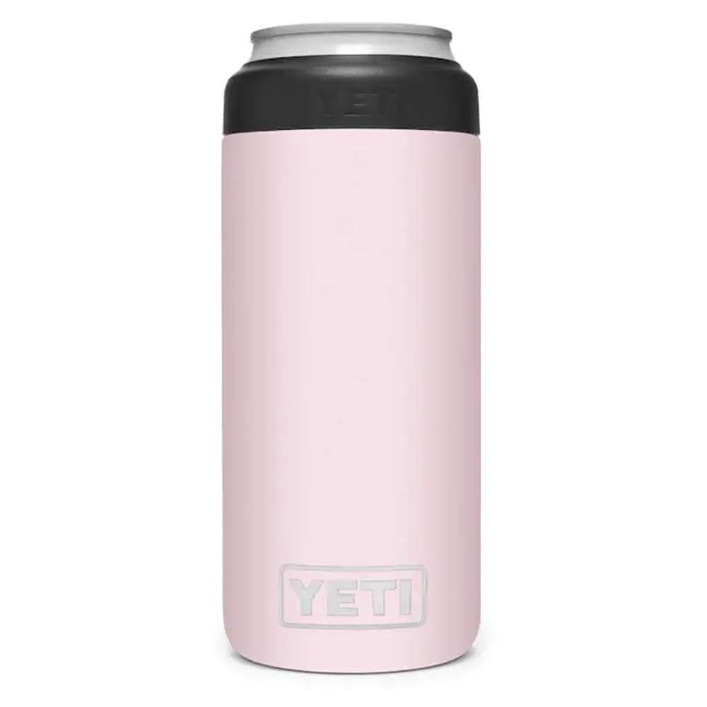 Yeti Rambler Colster Slim Can Insulator Ice Pink 12oz