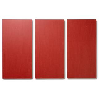 Lucida Surfaces FabCore Poppy 28 MIL x 12 in. W x 24 in. L Adhesive Waterproof Vinyl Tile Flooring (36 sqftcase) FC-3301