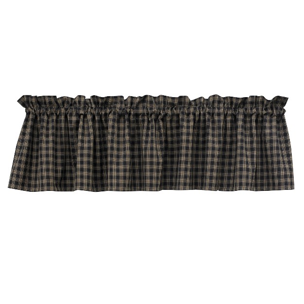 Park Designs Sturbridge Black Valance 72 x27 x27 l Black