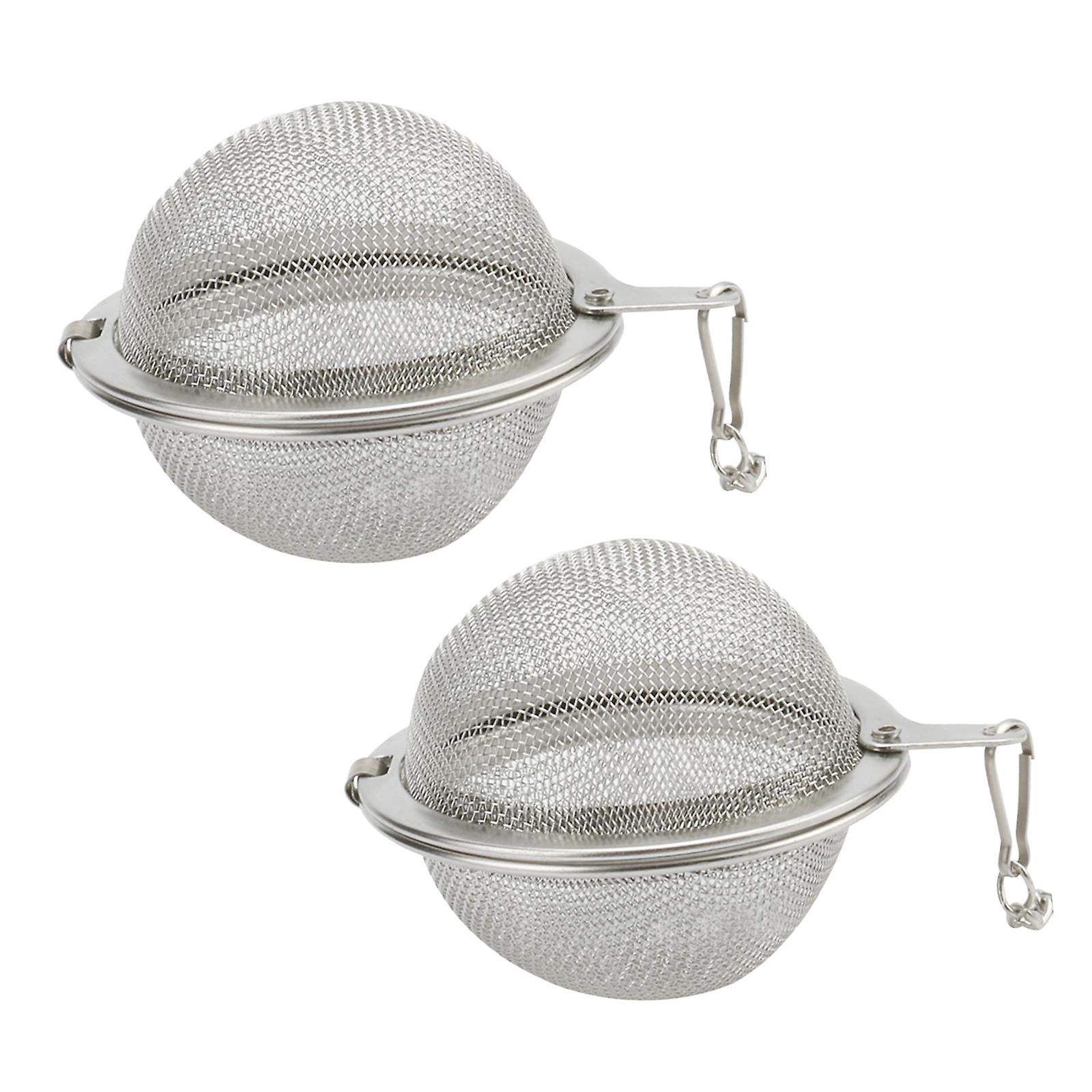 Stainless Steel Mesh Tea Ball Infuser Strainers Interval Diffuser 5.5cm