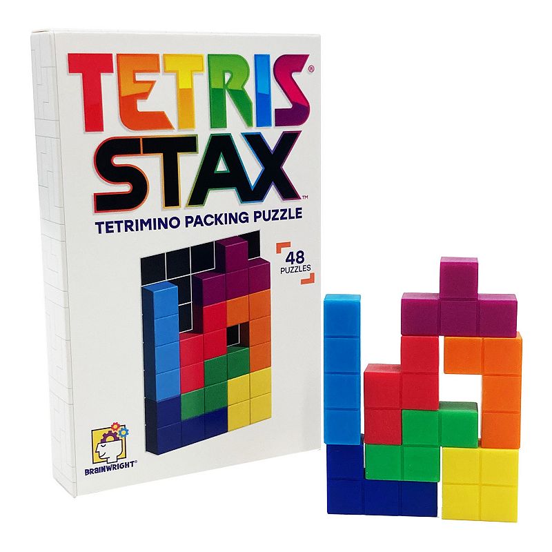 Brainwright Tetris Stax Tetrimino Packing Puzzle