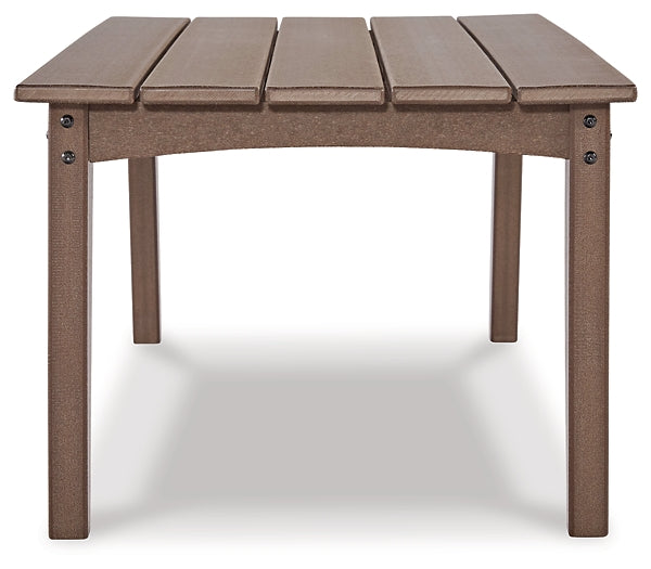 Emmeline Outdoor Coffee Table with 2 End Tables