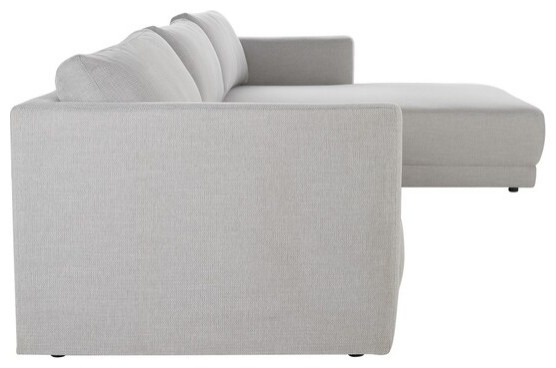 Safavieh Couture Ludovic Contemporary Sofa   Transitional   Sectional Sofas   by Safavieh  Houzz