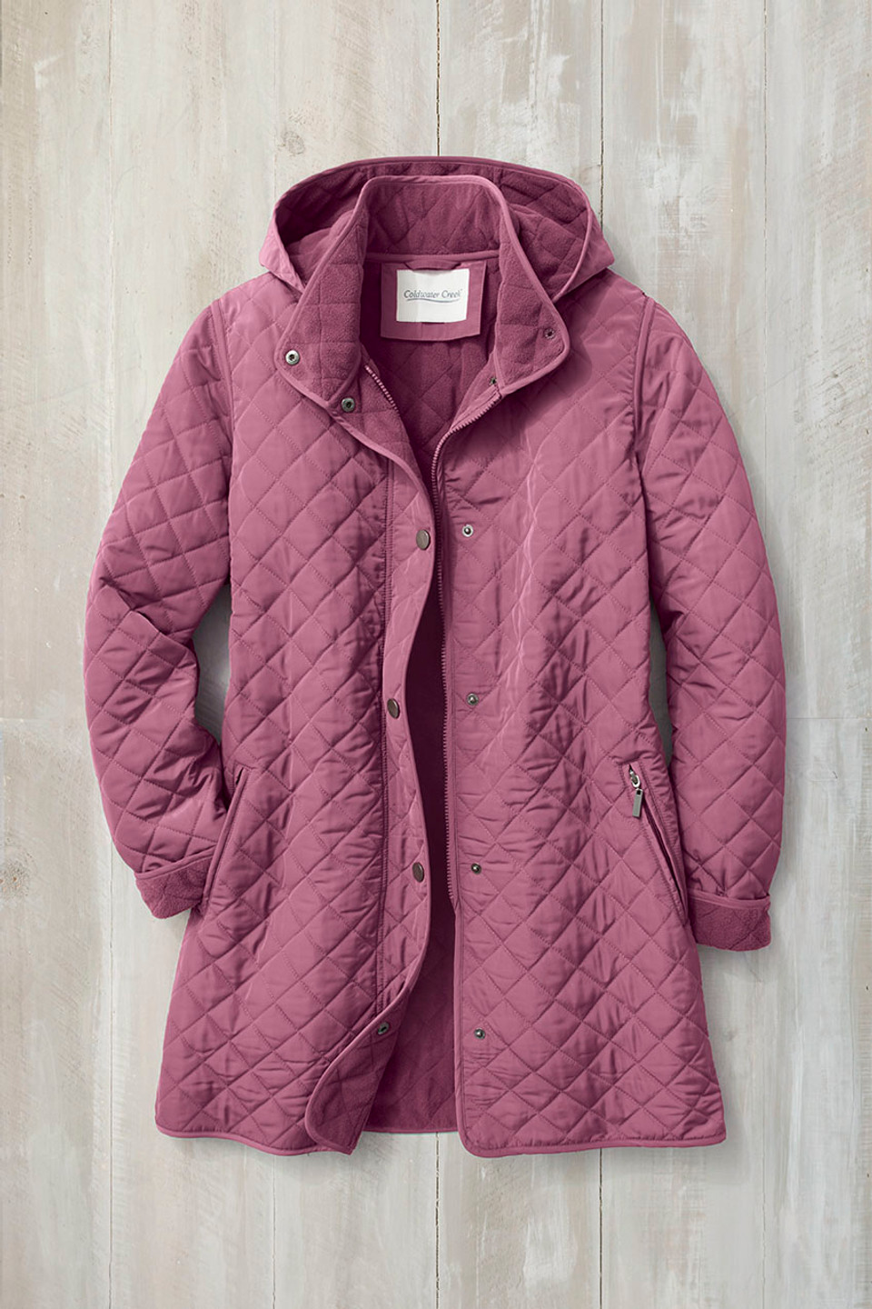 Quilted Car Coat - Coldwater Creek