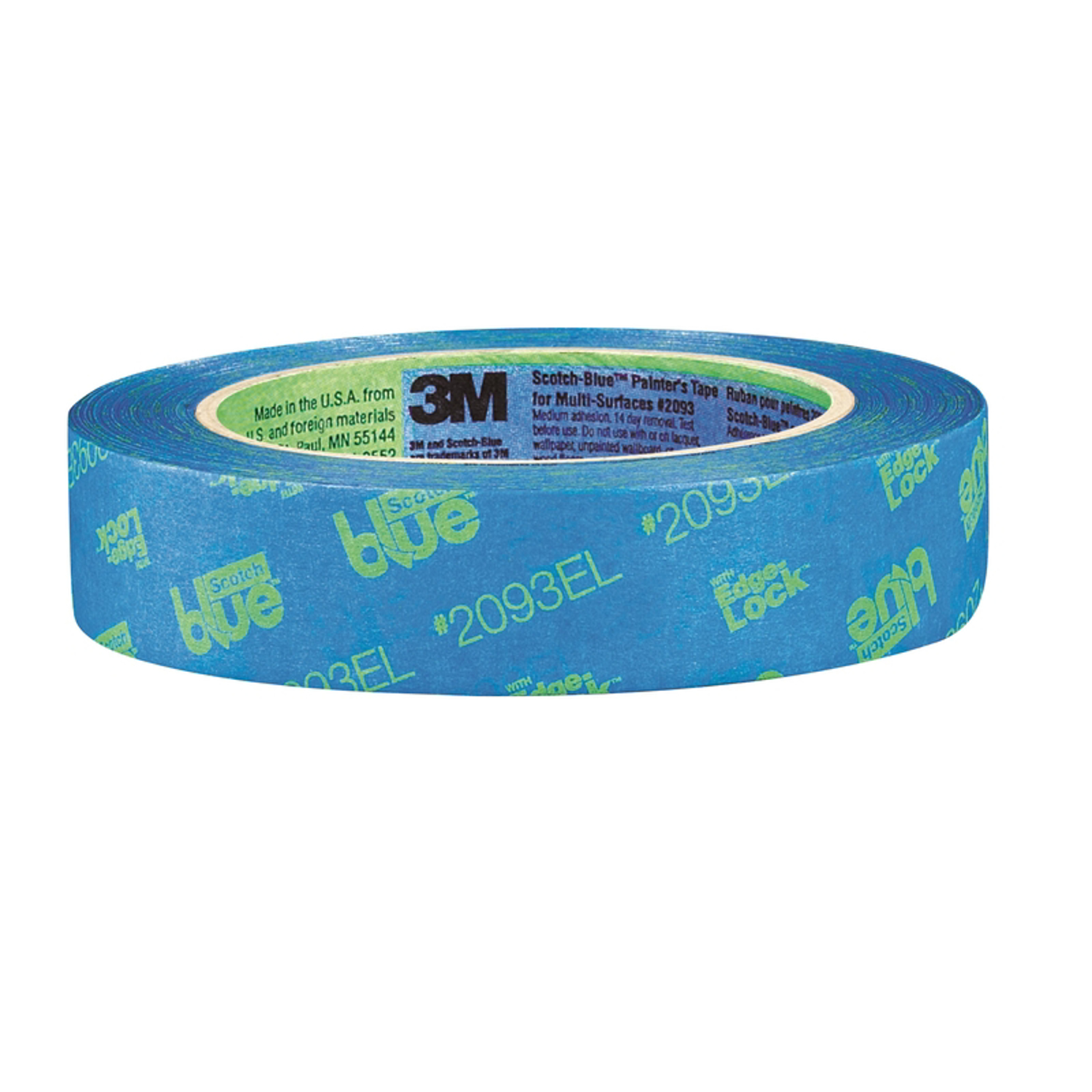 ScotchBlue Edge-Lock 0.94 in. W X 60 yd L Blue Medium Strength Painter-u0027s Tape 1 pk