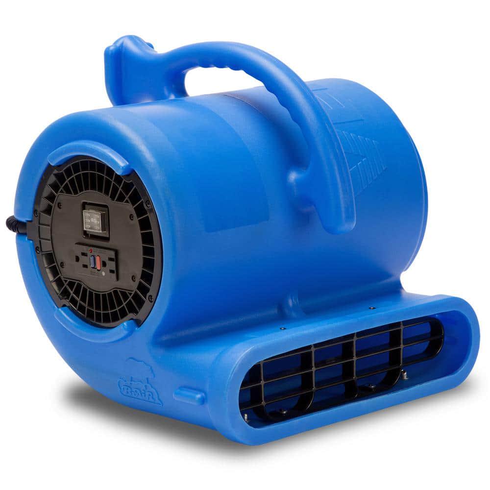 BAir 13 HP Air Mover for Water Damage Restoration Carpet Dryer Janitorial Floor Blower Fan in Blue