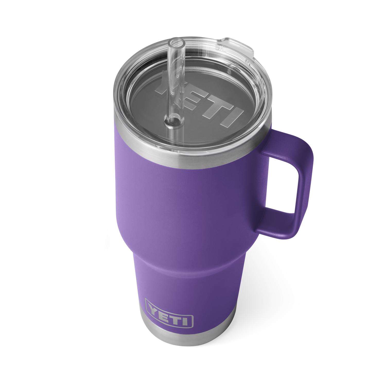 YETI Rambler 35 oz Peak Purple BPA Free Straw Mug