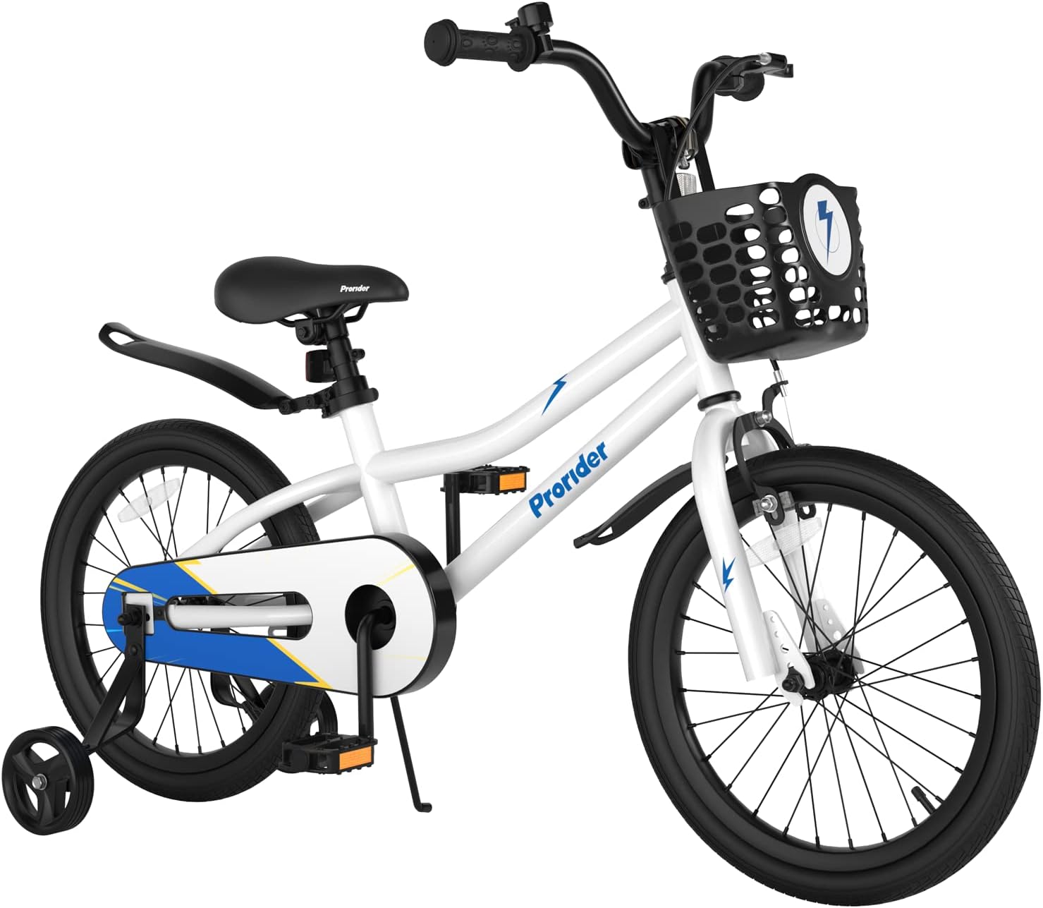 BABY JOY Kids Bike, 14 16 18 Inch Children Bikes for Boys Girls Age 3-8 Years w/Training Wheels