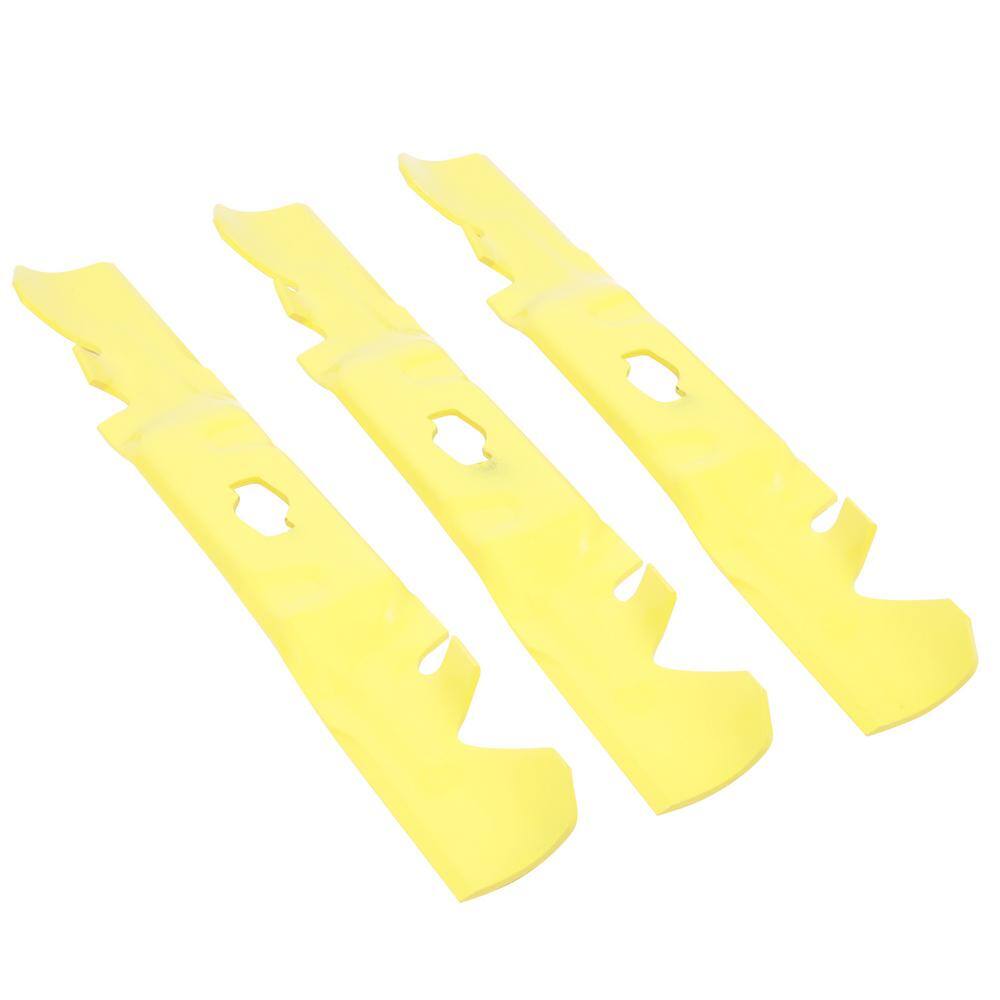 Cub Cadet Original Equipment Xtreme 3-in-1 Blade Set for Select 50 in. Mowers with S-Shaped Center OE# 742P05094-X 742-05094-X 490-110-C204