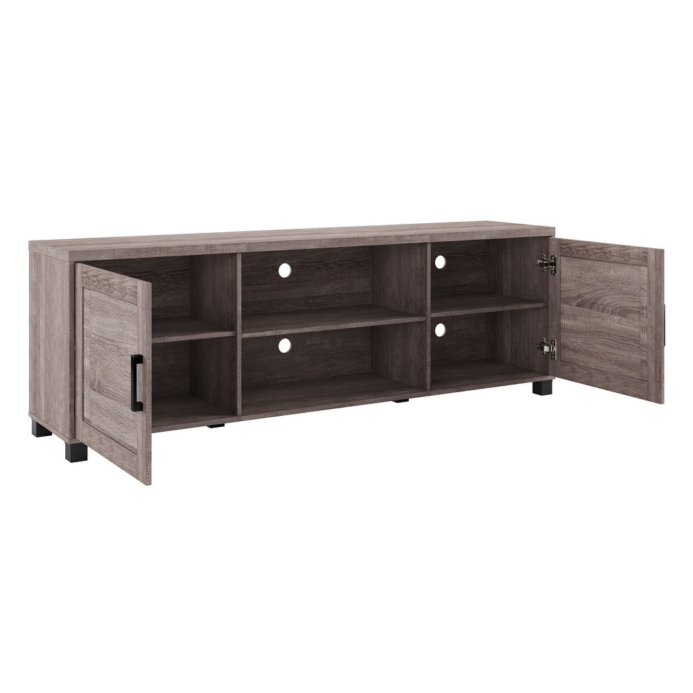 CorLiving TV Stand with Doors  TVs up to 85\