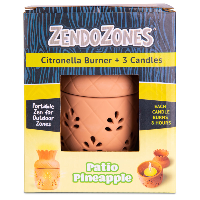 CITRONELLA CANDLE PNEAPL