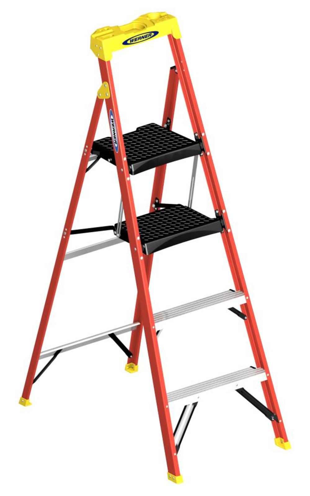 5.5 Ft. Type IA Fiberglass Compact Step Ladder