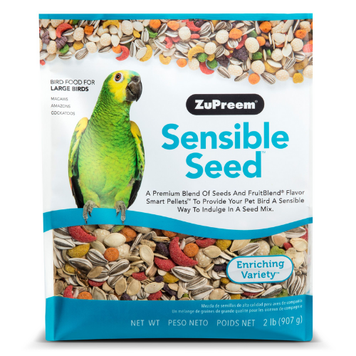 ZuPreme Fruit Blend Pellets and Bird Seed for Large Birds