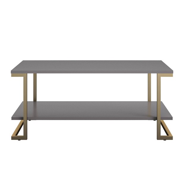 Camila Coffee Table Graphite Gray Cosmoliving By Cosmopolitan