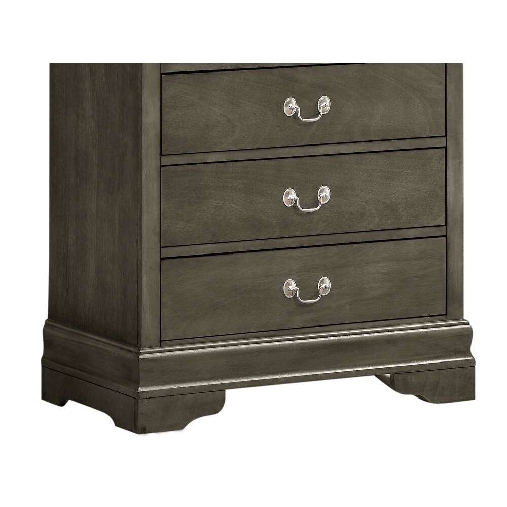 Louis Phillipe 5 drawer Bedroom Chest