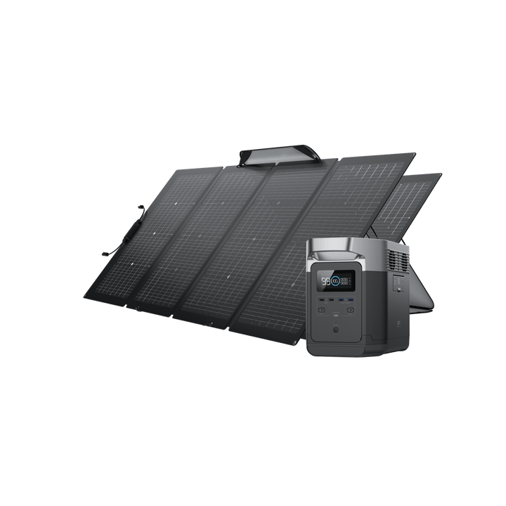 EcoFlow DELTA 1000 + 220W Portable Solar Panel