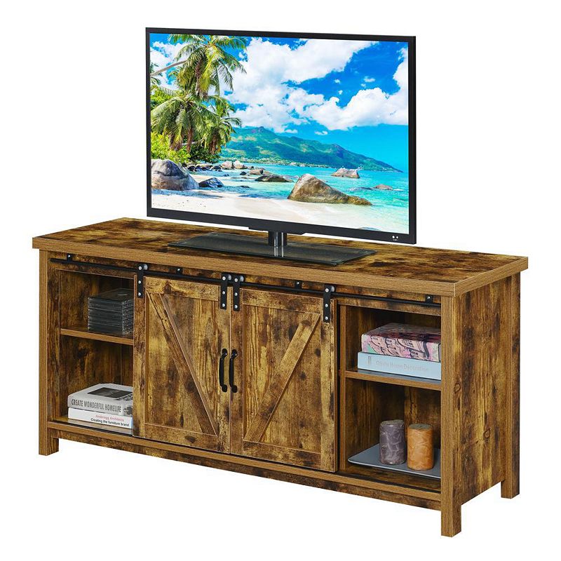 Convenience Concepts Blake Barn Door TV Stand