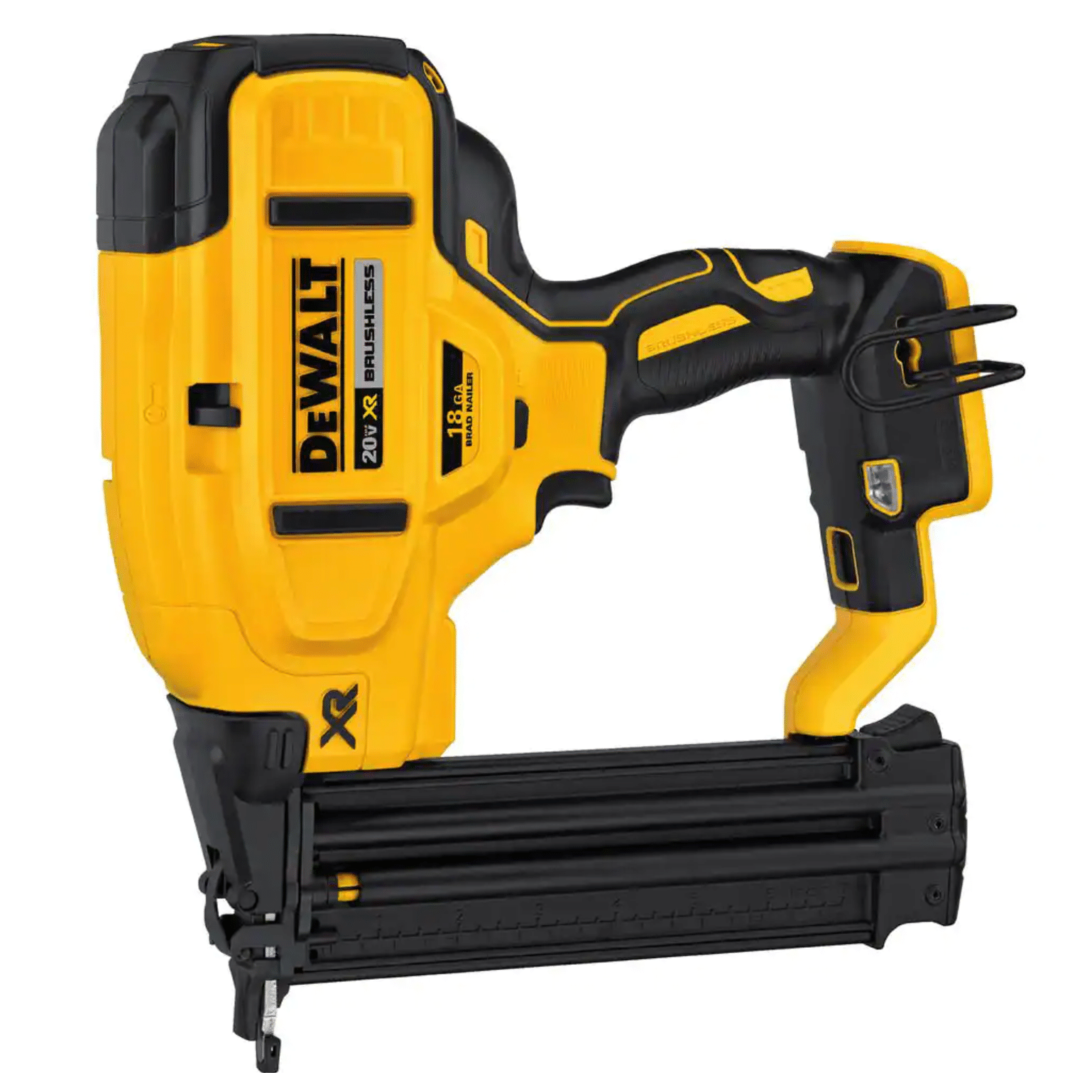 Dewalt 20-Volt MAX XR Lithium-Ion Cordless 18-Gauge Brad Nailer， Tool-Only (DCN680B)