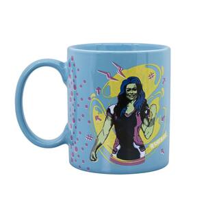 Uncanny Brands Marvel's Single-Cup She-Hulk Blue Coffee Mug with Warmer for Your Drip Coffee Maker MW1-MVM-SHU1