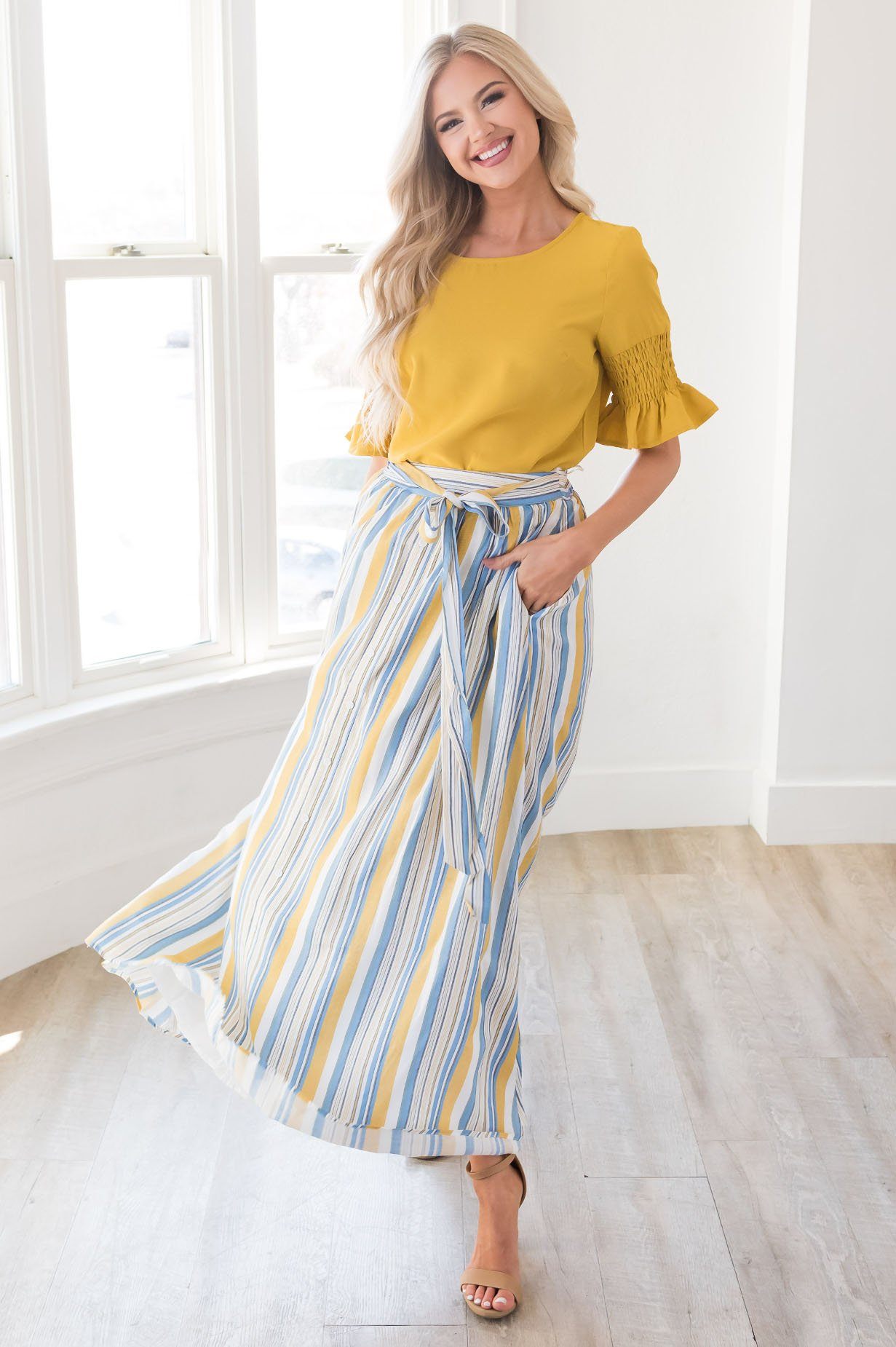 Charmed and Classy Maxi Skirt