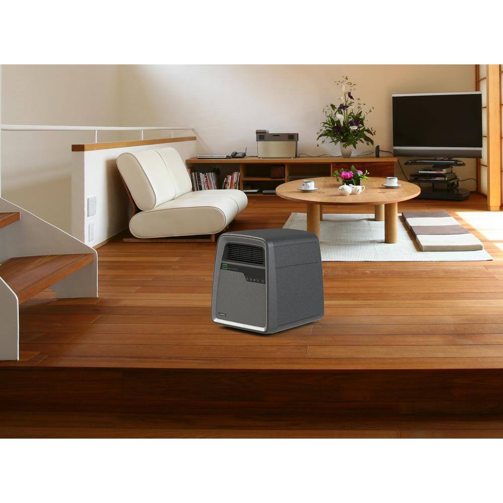 Lasko Infrared Quartz 1500-Watt Electric Portable Space Heater with Remote Control and Cool-Touch Housing 6101