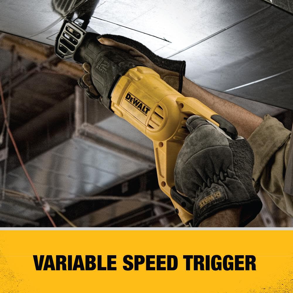 DEWALT 12 A Corded Reciprocating Saw DWE305 from DEWALT