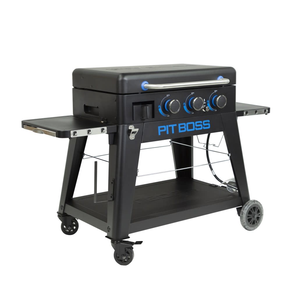 Pit Boss Griddle Propane Gas 3 Burner Ultimate Lift Off ;