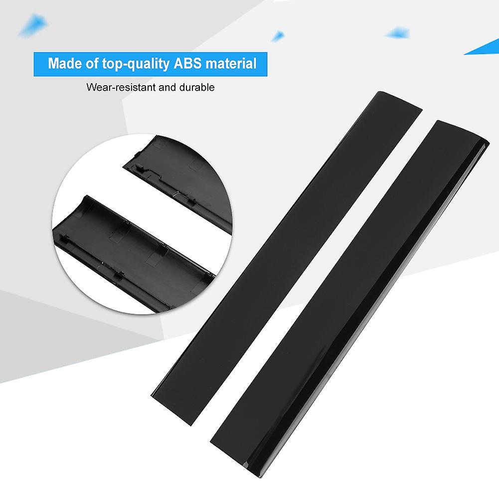 Black Replacement Left and Right Faceplate Cover Shell Case For Ps3 Slim Console