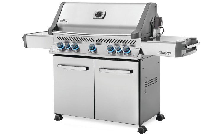 Napoleon Prestige 665 RSIB Stainless Steel Liquid Propane Gas Grill