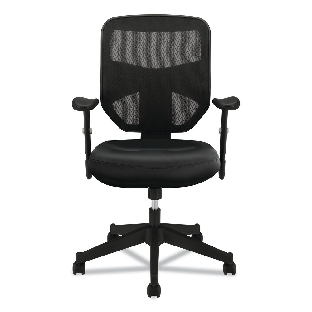 HON VL531 Mesh High Back Task Chair with Adjustable Arms  Supports Up to 250 lb  18\