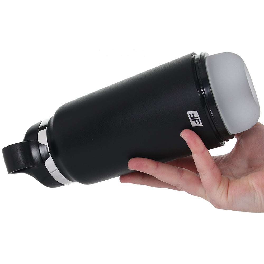 PDX Plus Fap Flask Discreet Stroker in Frosted