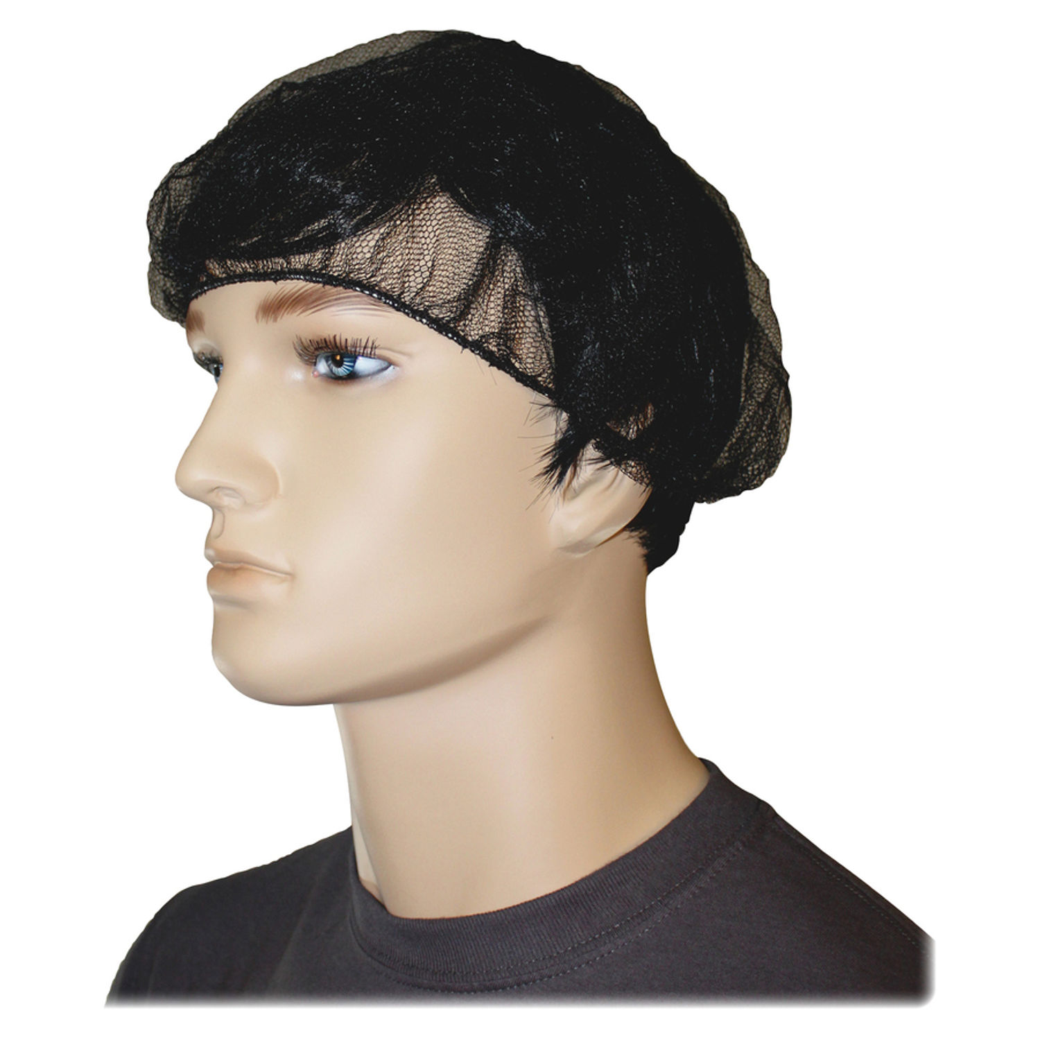 Black Nylon Hair Net by Genuine Joe GJO85135CT