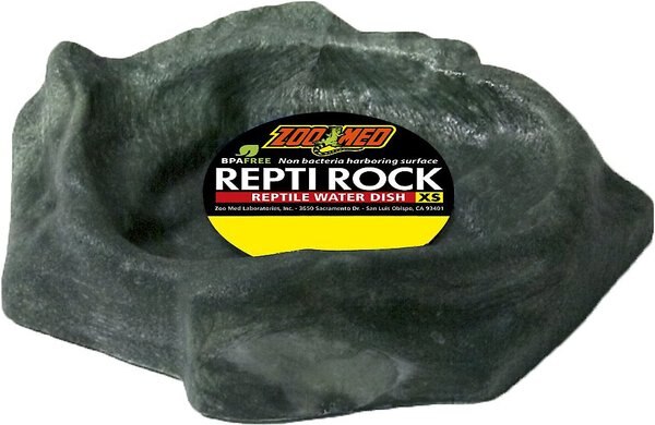 Zoo Med Repti Rock Reptile Water Dish， Color Varies