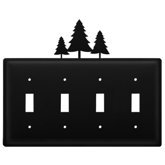 Village Wrought Iron ESSSS 20 Pine Trees   Quadrup...