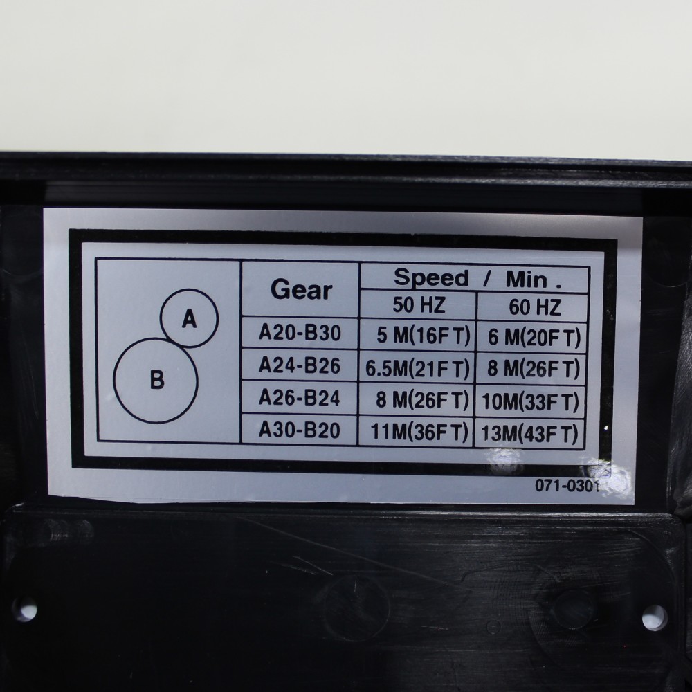 Baileigh PF-1850 Gear Driven Power Feeder 220V 1 Phase 0.25HP ;