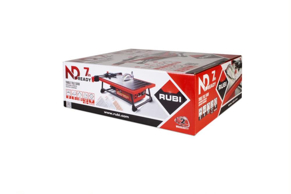 Rubi Tools ND Ready Tile Saw with Blade 7