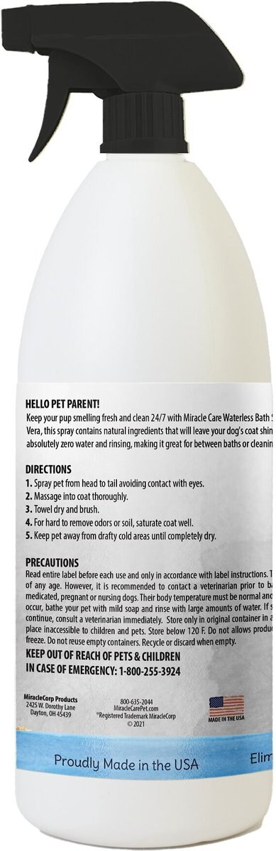 Natural Chemistry Waterless Bath Spray for Dogs