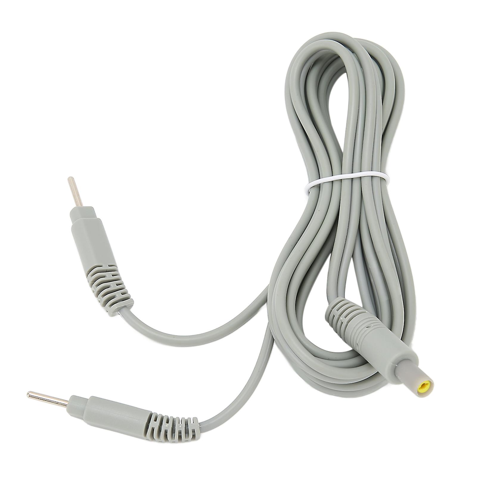 Electrode Wire Portable Electrode Connecting Cable Accessory For Digital Tens Massage Machine