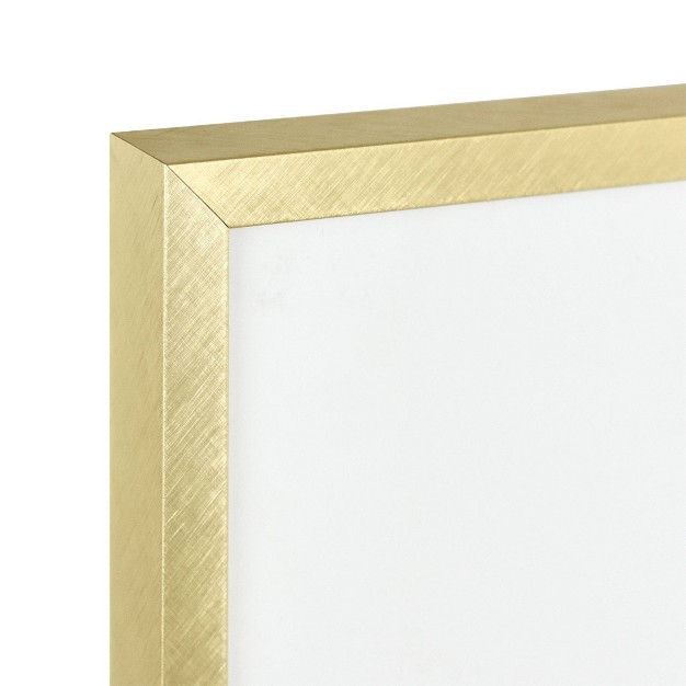 Thin Metal Tabletop Frame Brass