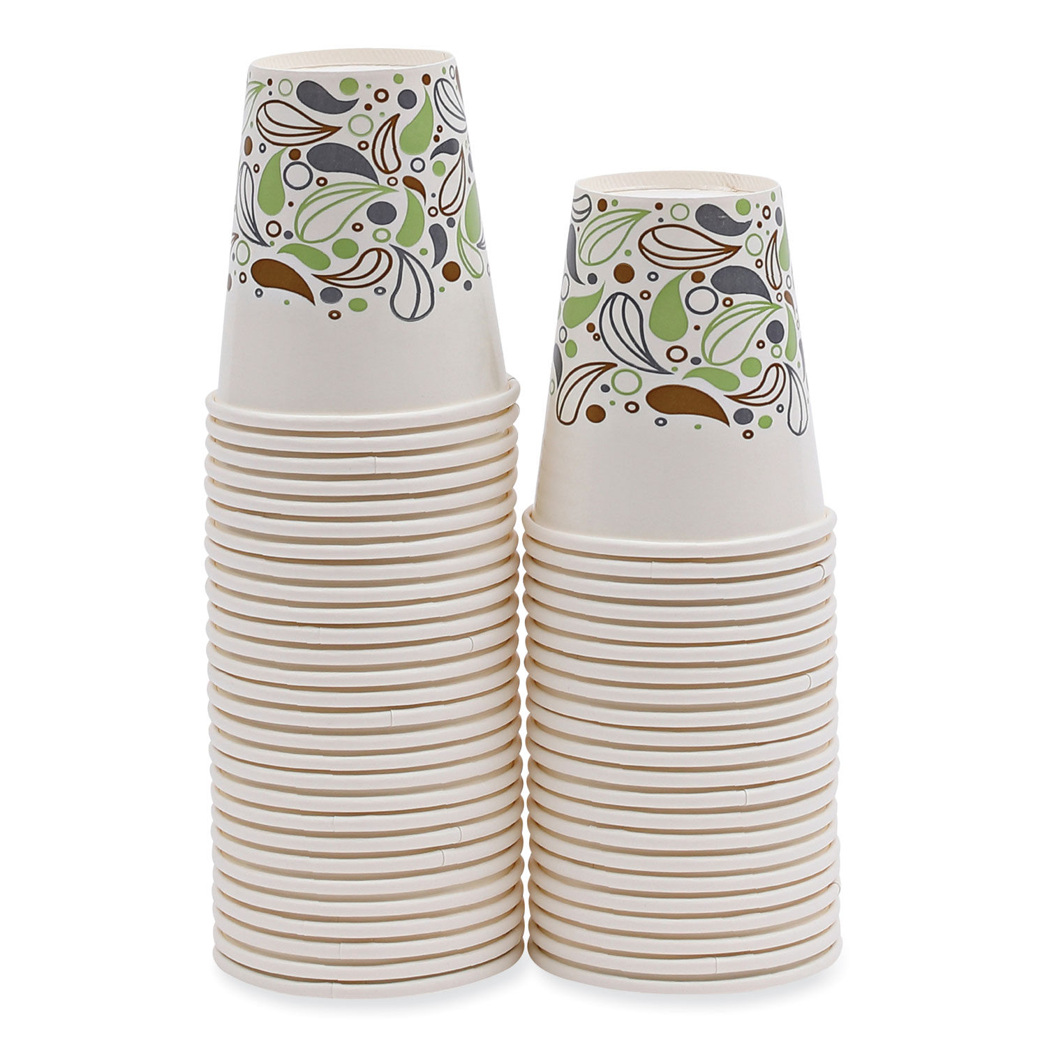 Deerfield Printed Paper Cold Cups by Boardwalkandreg; BWKDEER12CCUP