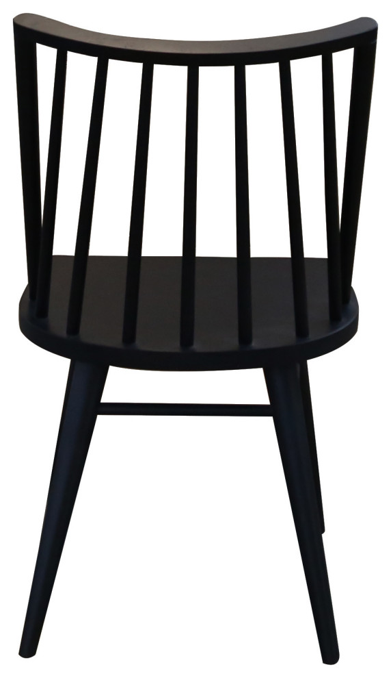 Black Windsor Chair   Craftsman   Dining Chairs   by Design Tree Home  Houzz