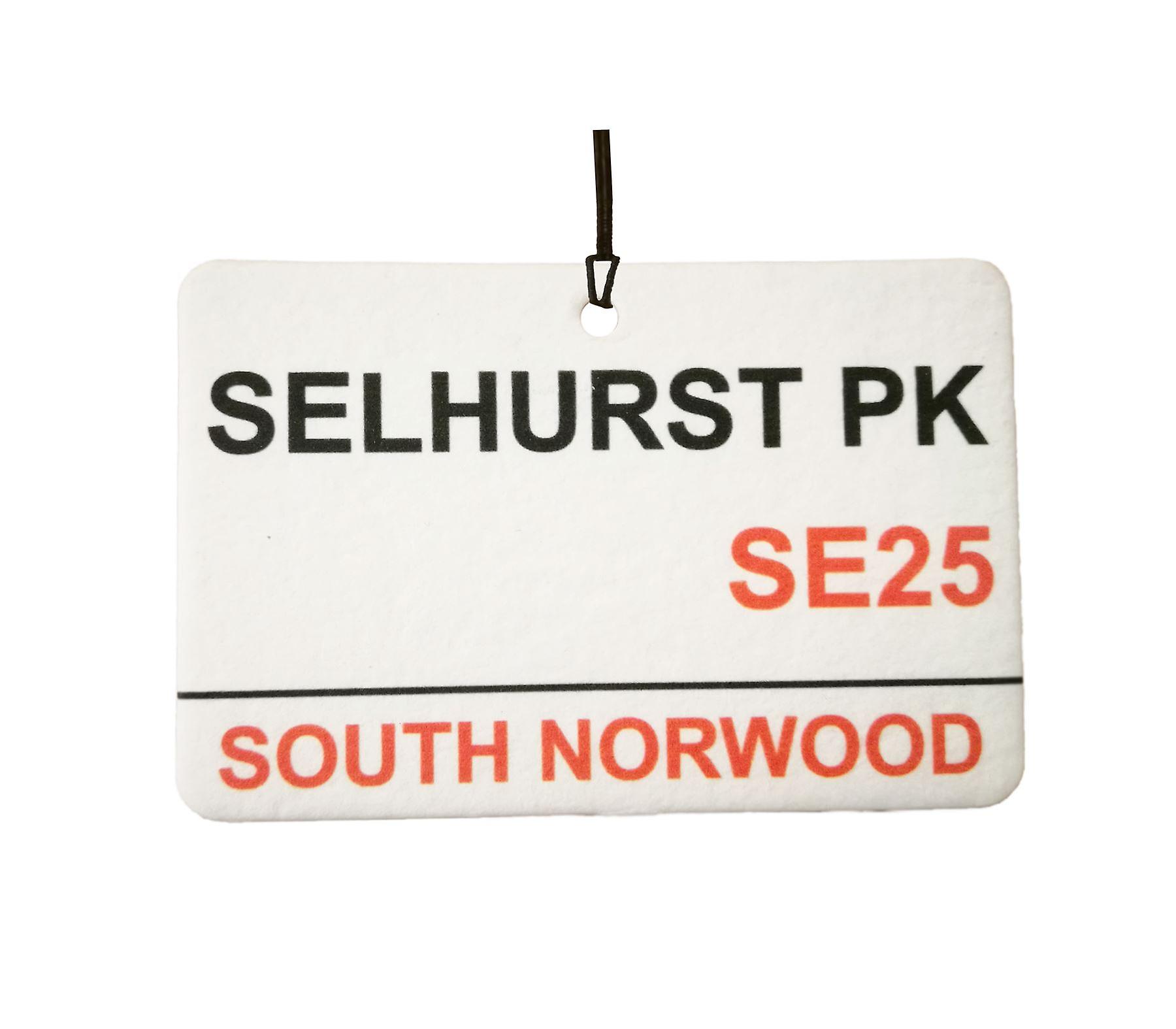 Crystal Palace / Selhurst Park Street Sign Car Air Freshener