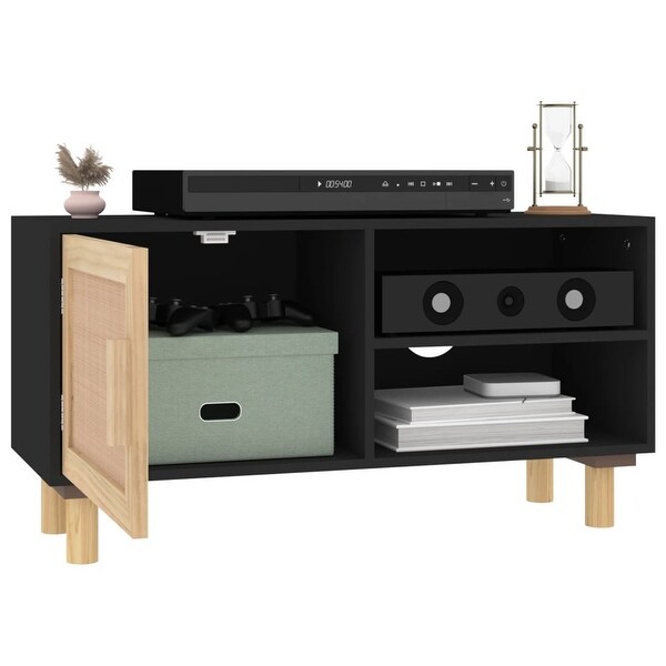 TV Cabinet Black 31.5