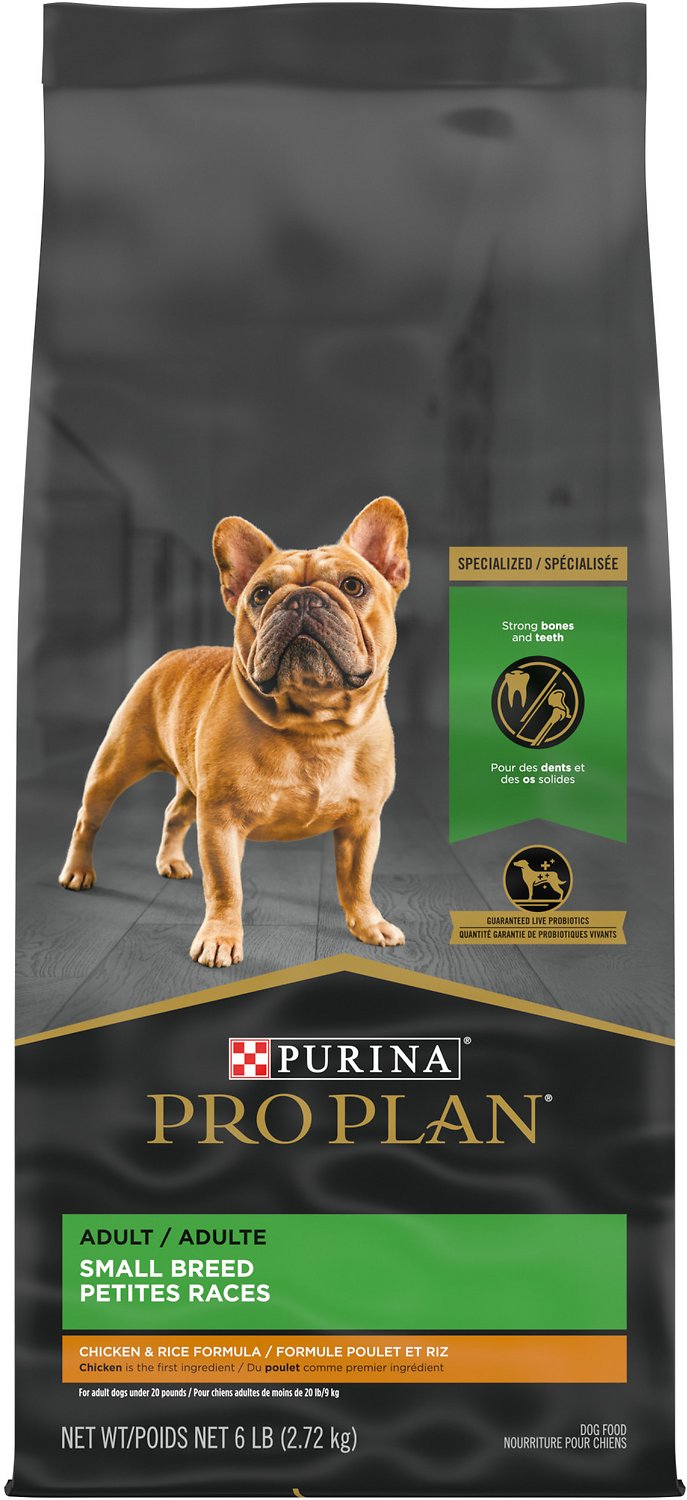 Purina Pro Plan - Small Breed， Adult Dog Chicken and Rice Recipe Dry D