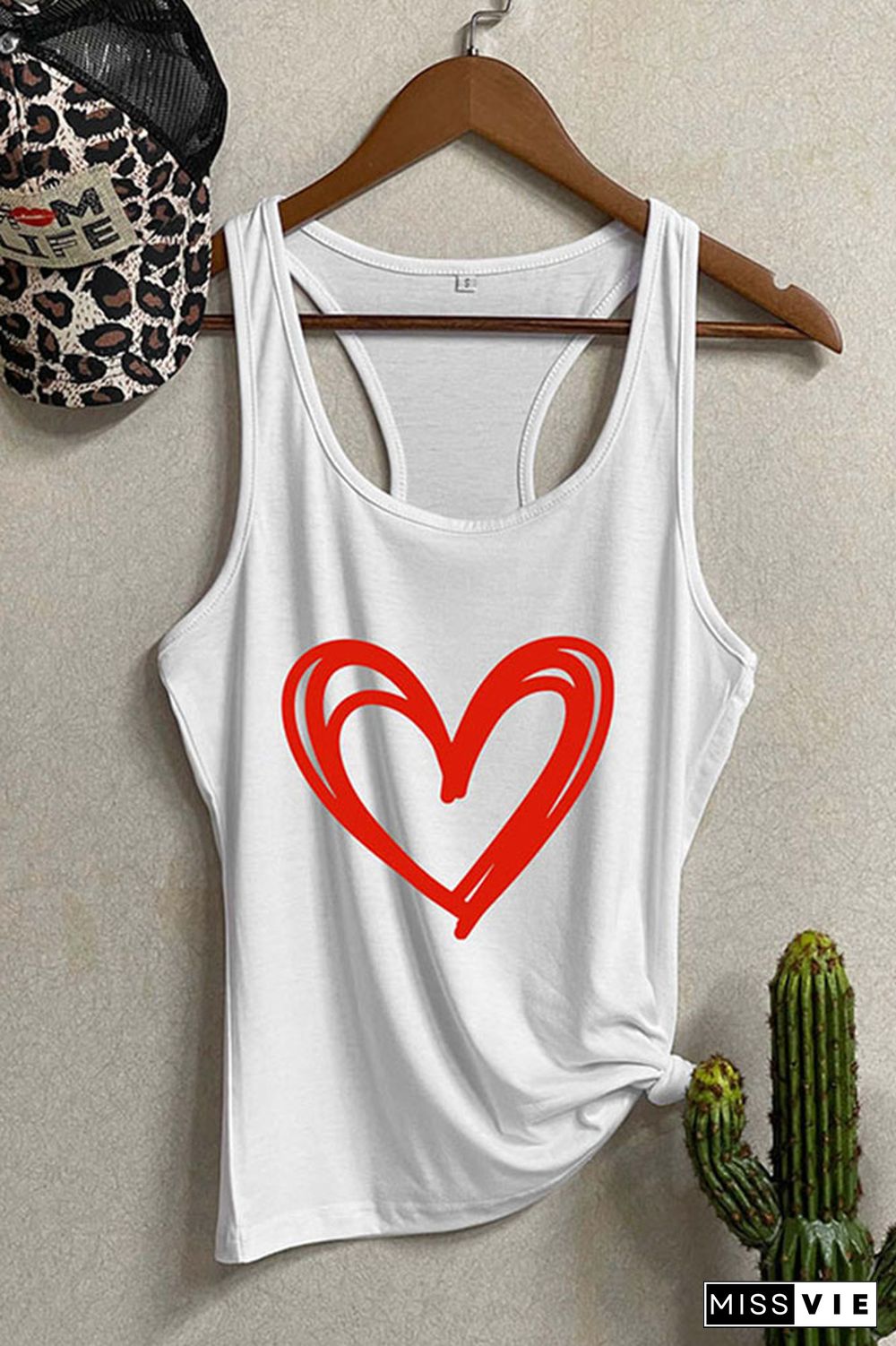 Valentine's Day Sleeveless Tank Top Wholesale