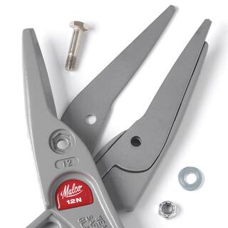 Malco 1 in. Straight-Cut Tin Snip M12TS