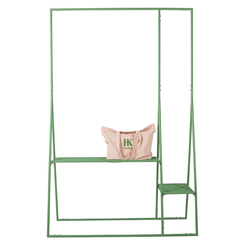 Open wardrobe rack - fern green