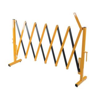 Vestil 139 in. x 38 in. Yellow Steel Expand-A-Gate EXGATE-30